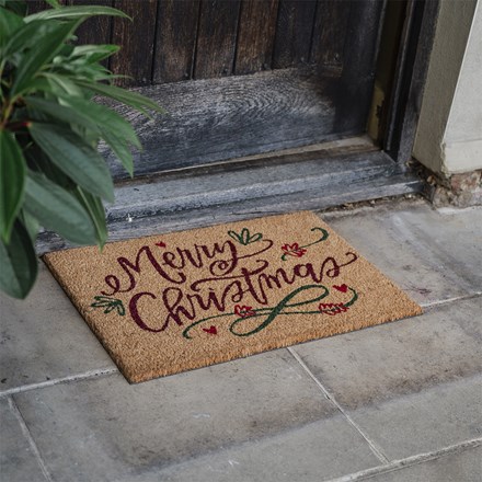 Merry Christmas doormat