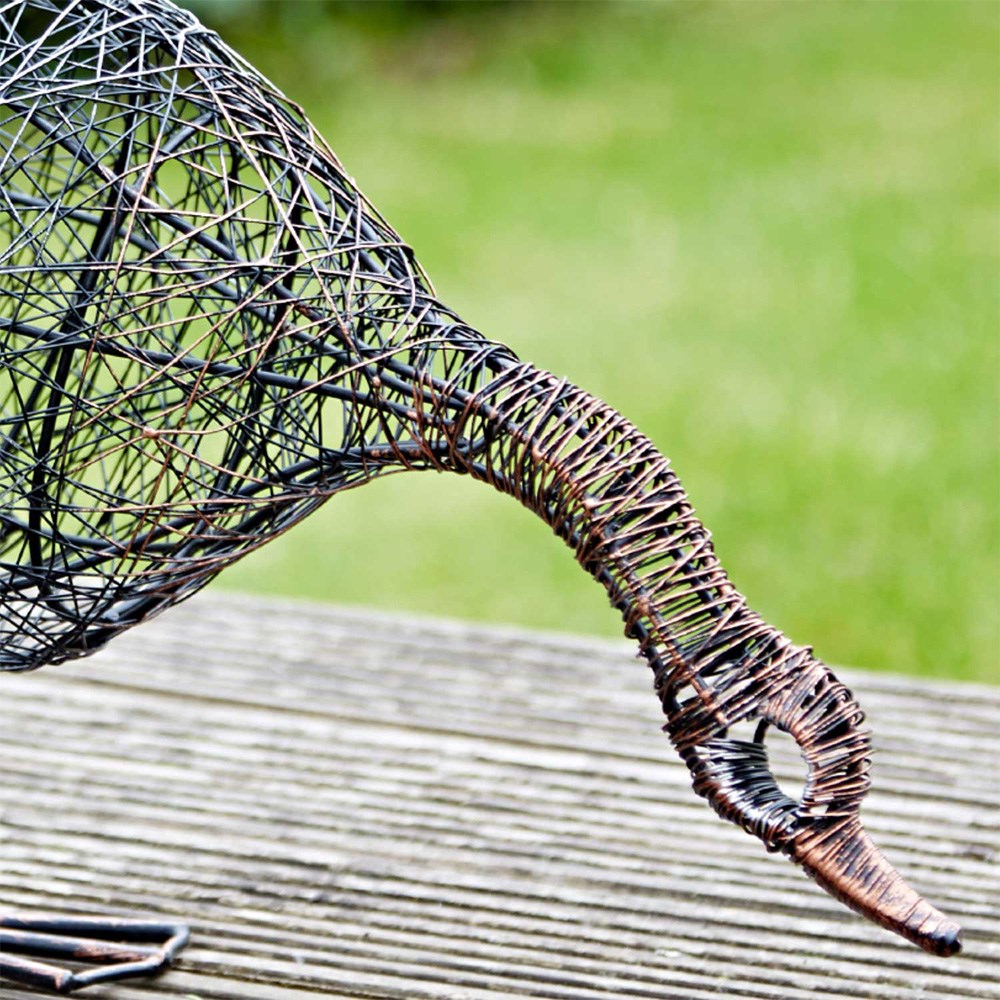 Drinking duck wire ornament