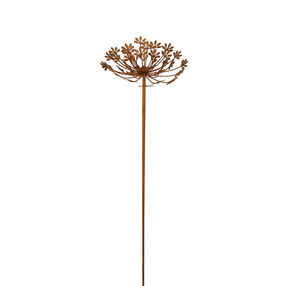 Rust cow parsley stake