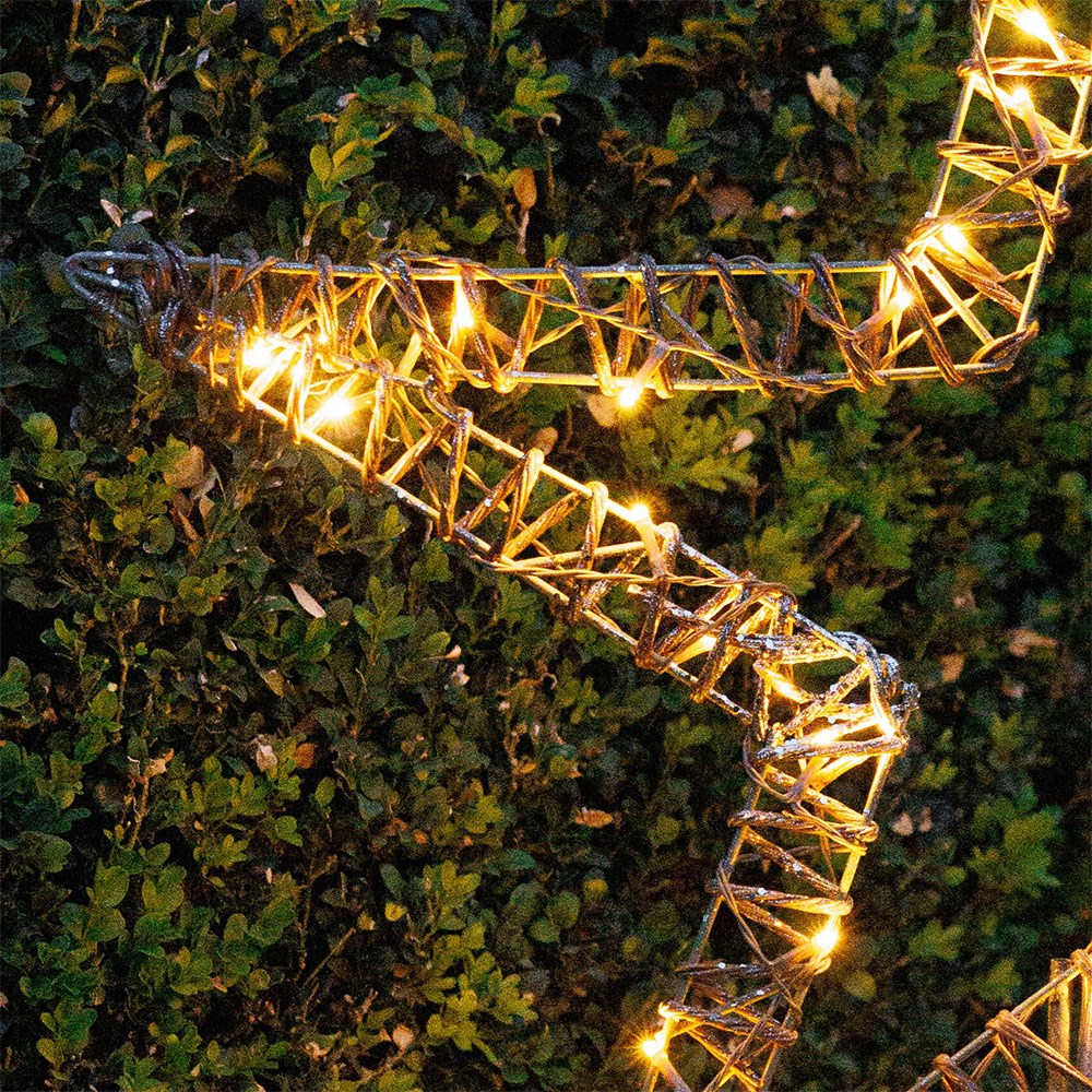 Light up star on stake