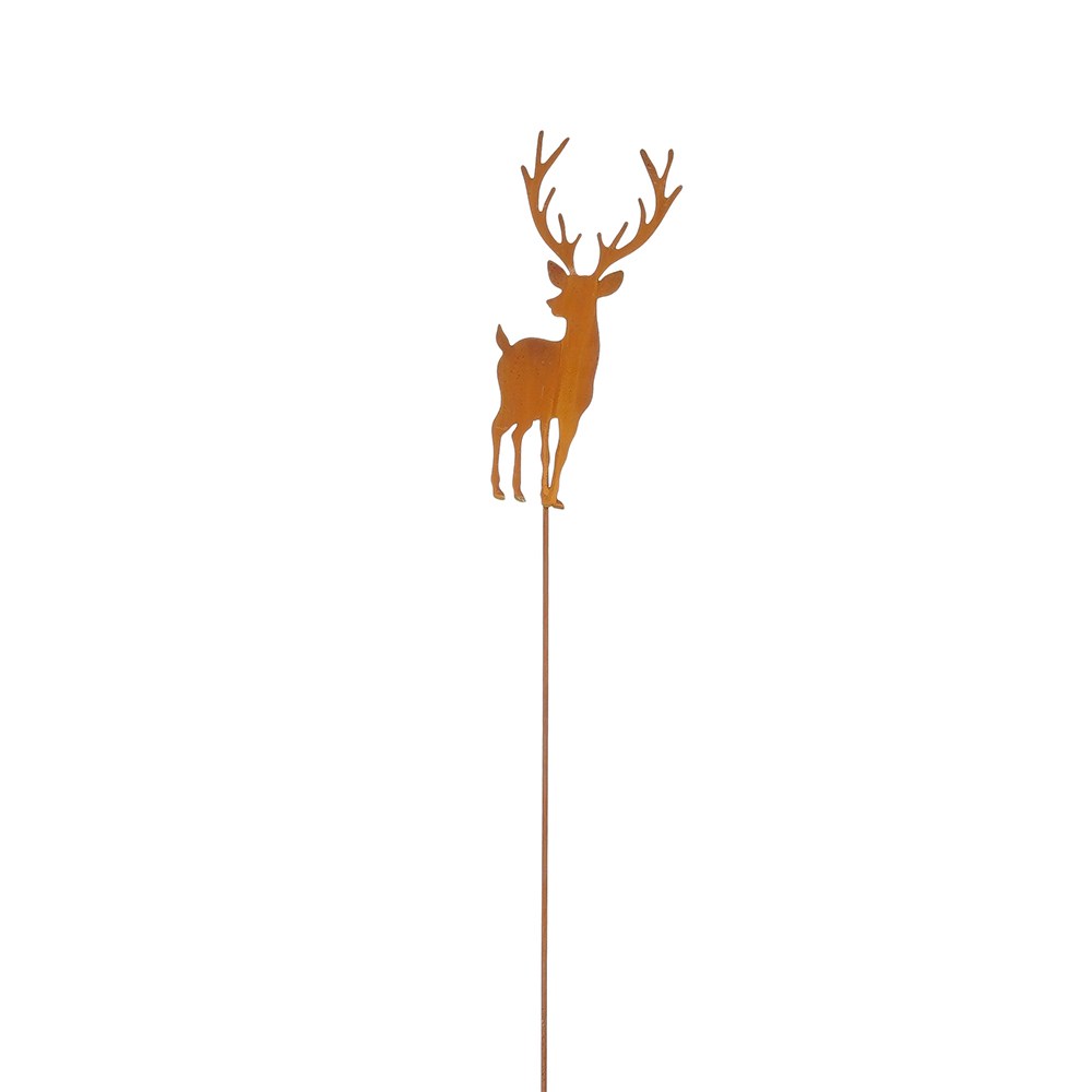Rusty deer stake