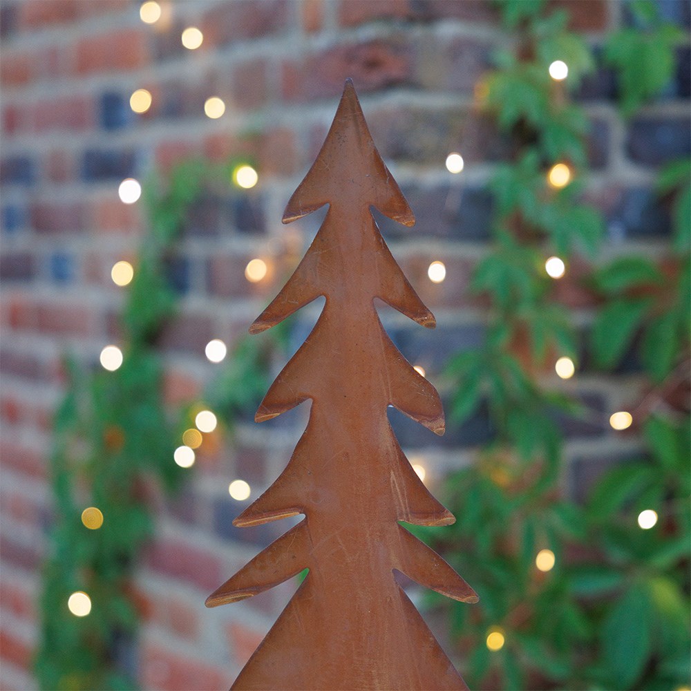 Rusty tree stake