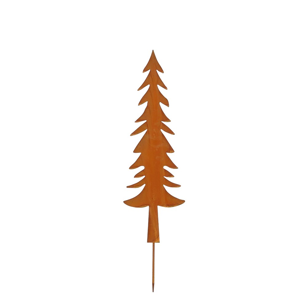 Rusty tree stake