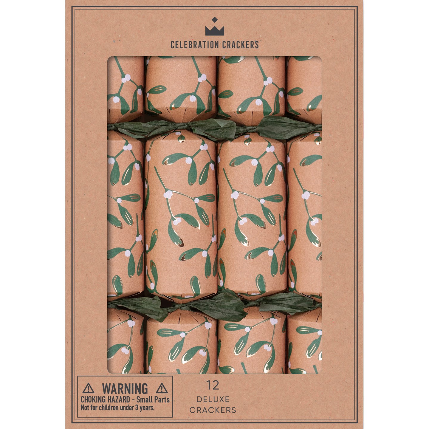 Mistletoe crackers - box of 12