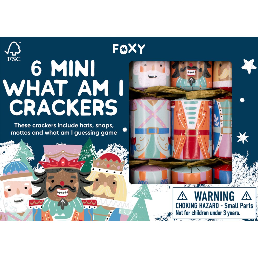 Who am I crackers - box of 6