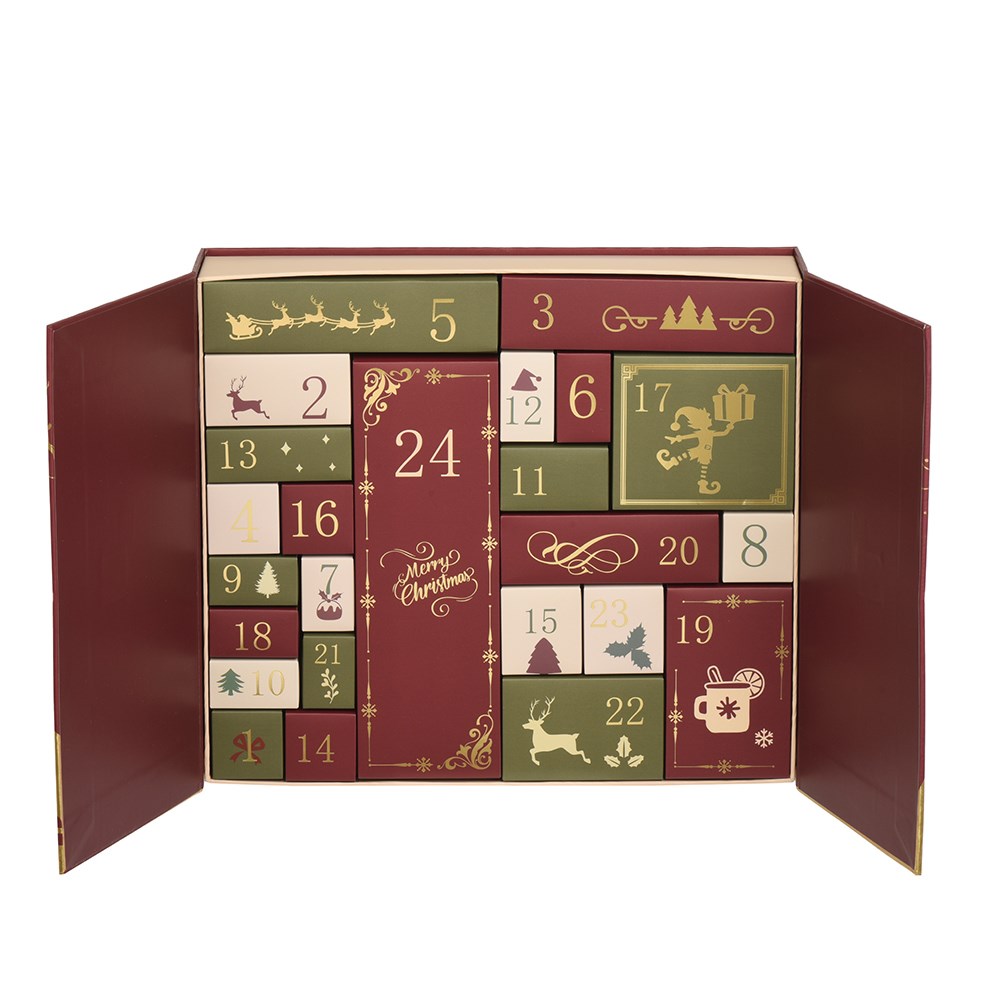 Ribbon tie advent calendar