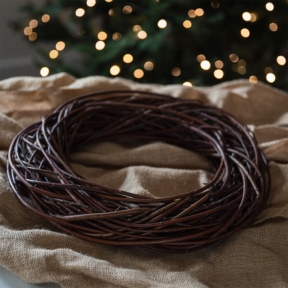 Wicker wreath