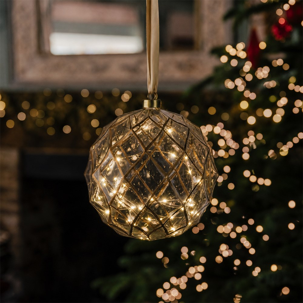 Hanging light up ball
