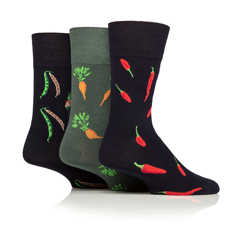 RHS Men's 3 pair gift box - vegetables