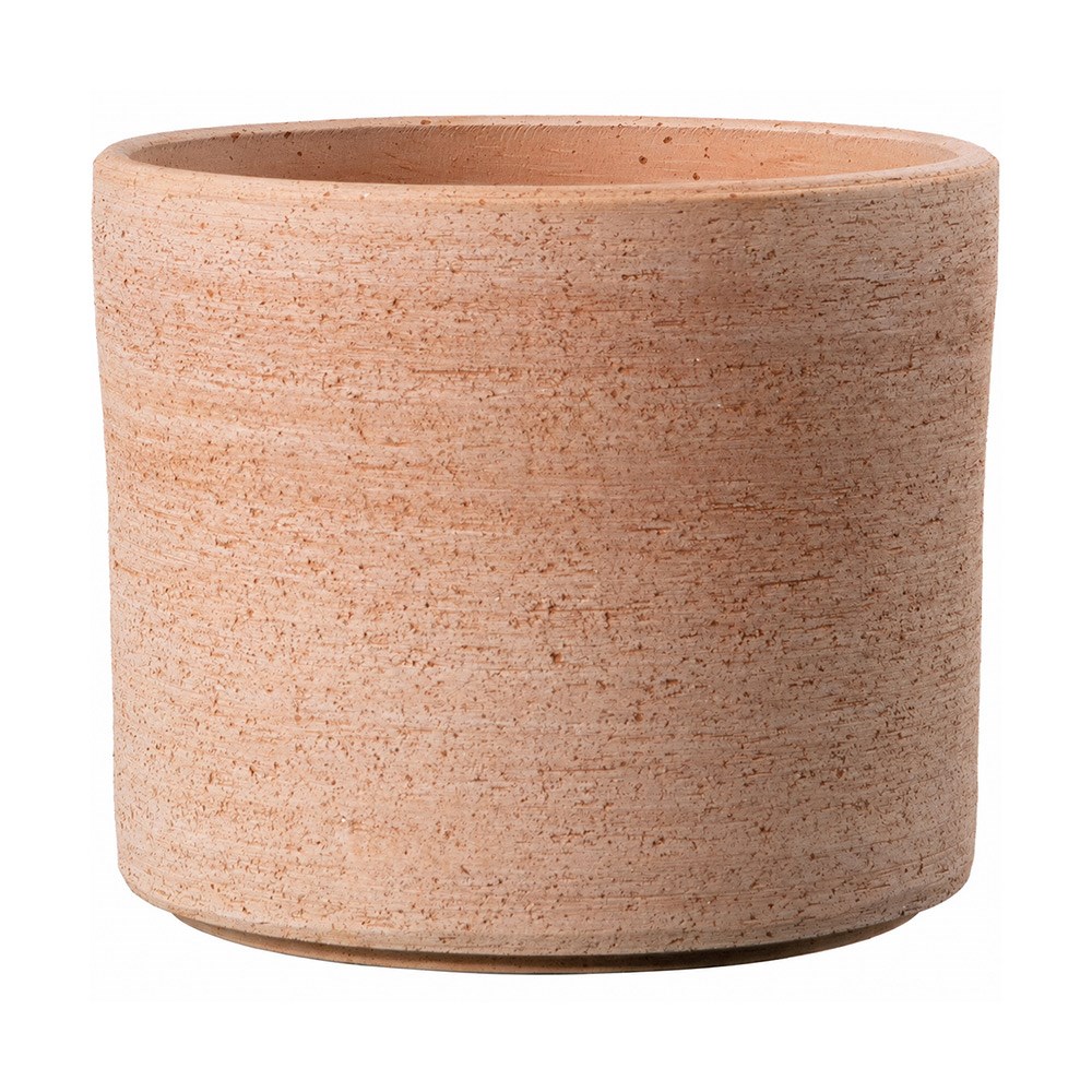 Italian terracotta textured plant pot