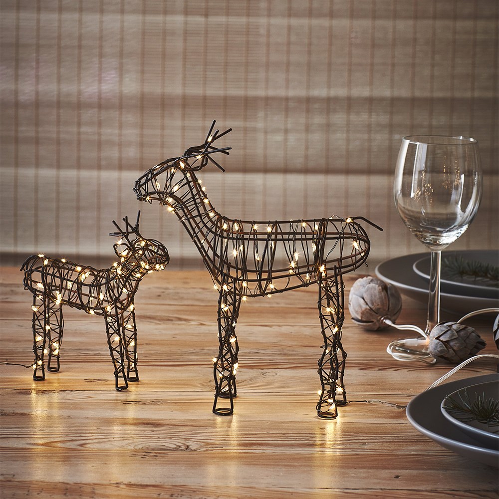 Light up table reindeer